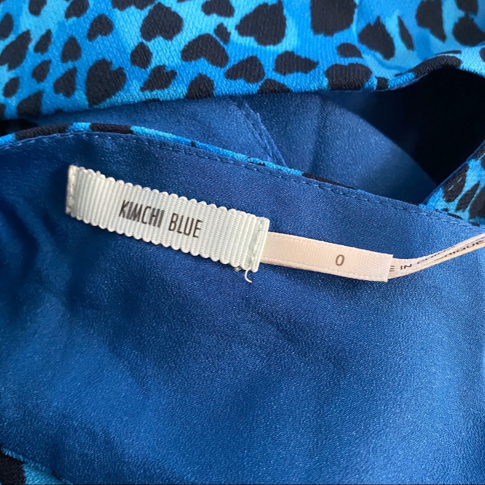 NWT Kimchi Blue cheetah animal print dress size 0 - Picture 6 of 7